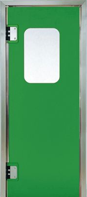 PE swingdoors green Grothaus GP200