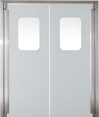 PE swingdoors GP220 Grothaus light grey