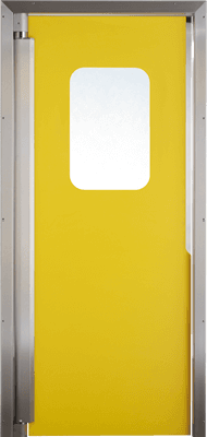 PE swingdoors GP220 Grothaus yellow