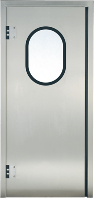 Stainless steel swingdoors GP400 Grothaus dark-brushed