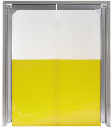 PE swingdoors Grothaus yellow